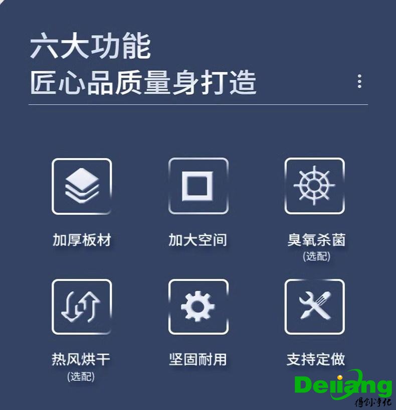 不銹鋼無塵鞋柜-六大功能