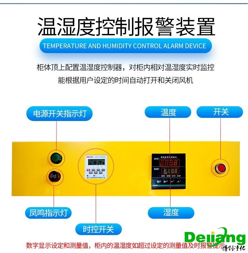 毒品柜-溫濕度控制報警裝置