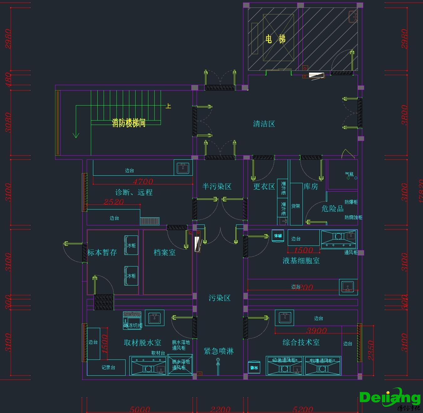 病理科實驗室設(shè)計圖